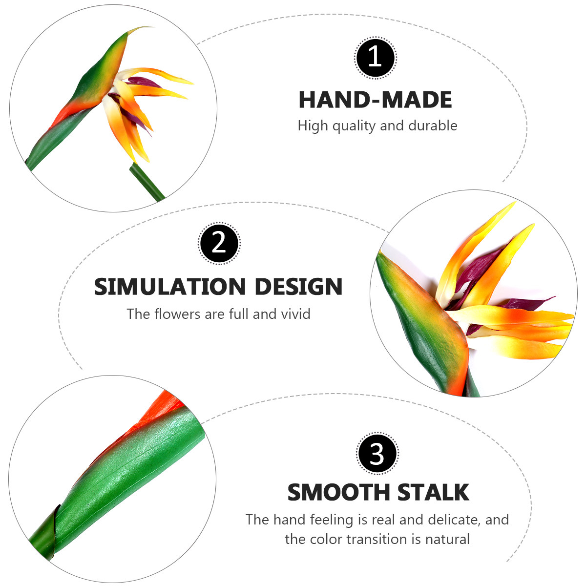 Faux Bird of Paradise Artifici - Bird Paradise Strelitzia review and price