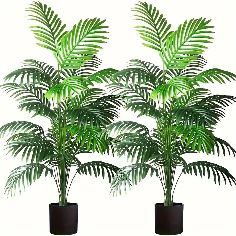 24 Leaves Areca Palm Artificia - Dracaena Marginata review and price