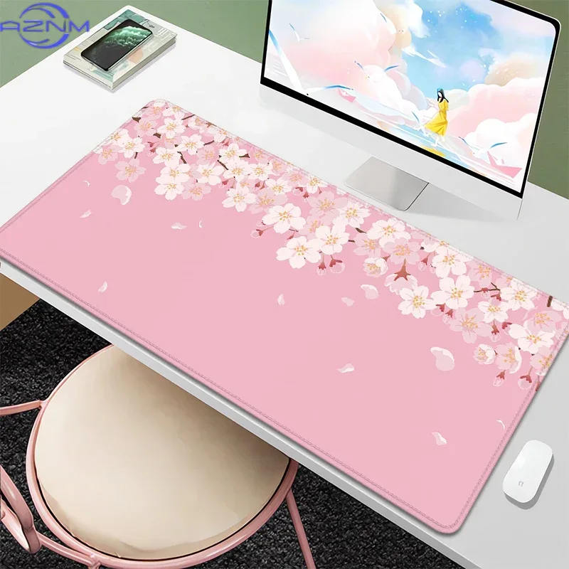Purple Blossom Deskmat Cute Pa - Tradescantia Purple review and price